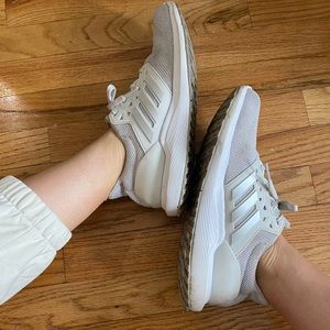 Adidas Grey Cloudfoam Sneakers